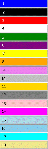  WARNA  YANG NO 6 DALAM  BAHASA  INGGRIS  ADALAH WARNA   